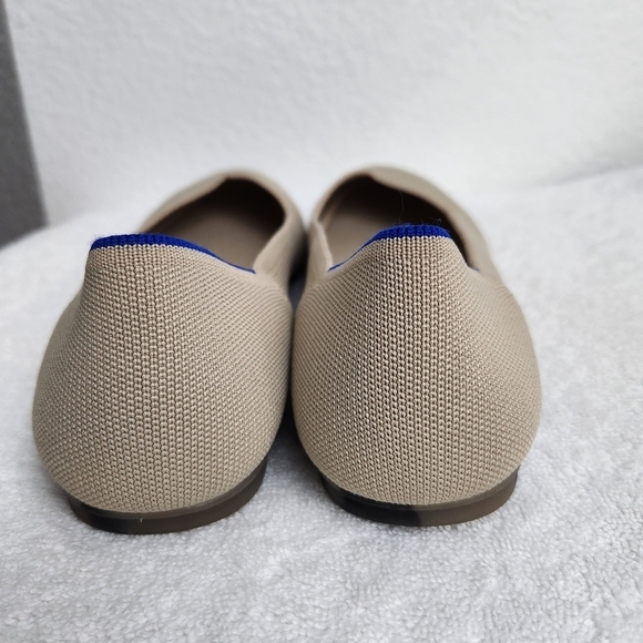 Roth'ys Round Toe Flats Ecru Women's Size 11.5 - Picture 4 of 11